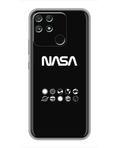 Чехол для Realme NARZO 30A с картинкой «NASA — технический принт» Чехол для Realme NARZO 30A с картинкой «NASA — технический принт»
