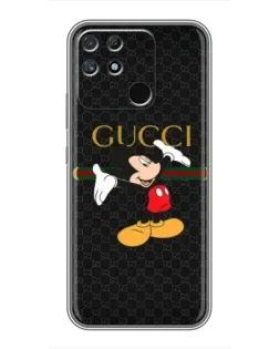 Чехол для Realme NARZO 30A с картинкой «Микки Маус Gucci»