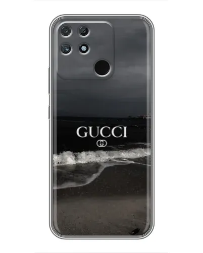 Чехол для Realme NARZO 30A с картинкой «Gucci — морской прибой»
