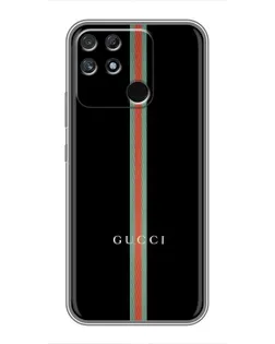 Чехол для Realme NARZO 30A с картинкой «Gucci — строгая линия»