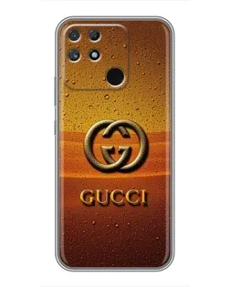 Чехол для Realme NARZO 30A с картинкой «Gucci — солнечный градиент»