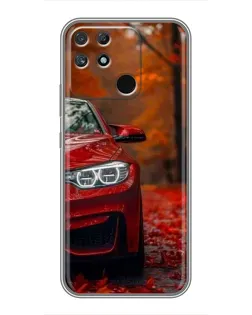 Чехол для Realme NARZO 30A с картинкой «Осенняя BMW M4»
