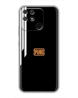Чехол для Realme NARZO 30A с картинкой «PUBG — вертикальные линии»