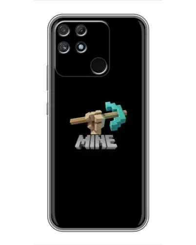 Чехол для Realme NARZO 30A с картинкой «Алмазная кирка» Чехол для Realme NARZO 30A с картинкой «Алмазная кирка»