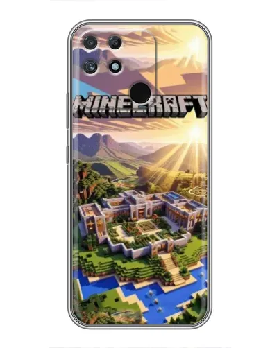 Чехол для Realme NARZO 30A с картинкой «Minecraft панорама» Чехол для Realme NARZO 30A с картинкой «Minecraft панорама»