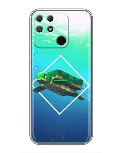 Чехол для Realme NARZO 30A с картинкой «Черепаха Minecraft» Чехол для Realme NARZO 30A с картинкой «Черепаха Minecraft»