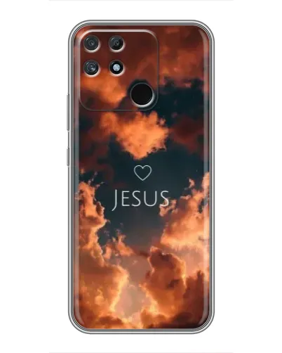 Чехол для Realme NARZO 30A с картинкой «Сияние Имени Jesus»