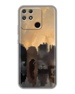 Чехол для Realme NARZO 30A с картинкой «Дорога к вере»