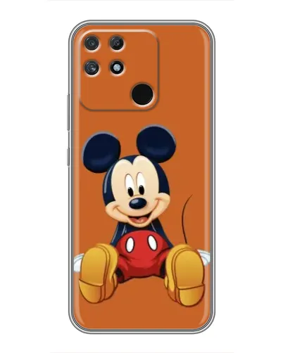 Чехол для Realme NARZO 30A с картинкой «Микки отдыхает»