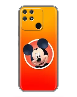 Чехол для Realme NARZO 30A с картинкой «Mickey в круге» Чехол для Realme NARZO 30A с картинкой «Mickey в круге»