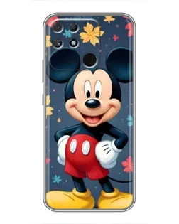 Чехол для Realme NARZO 30A с картинкой «Осенний Mickey Mouse» Чехол для Realme NARZO 30A с картинкой «Осенний Mickey Mouse»