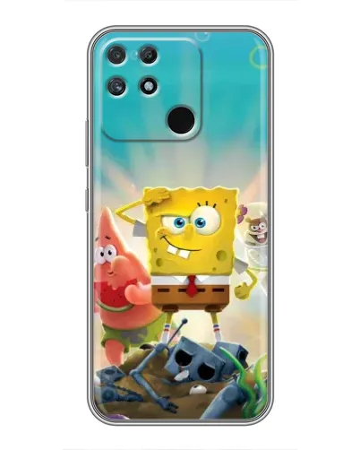 Чехол для Realme NARZO 30A с картинкой «Спанч Боб победитель» Чехол для Realme NARZO 30A с картинкой «Спанч Боб победитель»