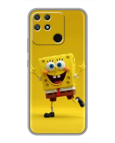 Чехол для Realme NARZO 30A с картинкой «Позитивный Губка Боб» Чехол для Realme NARZO 30A с картинкой «Позитивный Губка Боб»