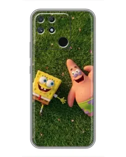 Чехол для Realme NARZO 30A с картинкой «Друзья на лужайке» Чехол для Realme NARZO 30A с картинкой «Друзья на лужайке»