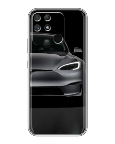 Чехол для Realme NARZO 30A с картинкой «Tesla Model S Look»