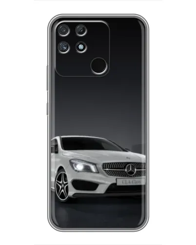 Чехол для Realme NARZO 30A с картинкой «Mercedes AMG GT Silver» Чехол для Realme NARZO 30A с картинкой «Mercedes AMG GT Silver»