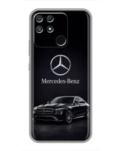 Чехол для Realme NARZO 30A с картинкой «Mercedes — решетка радиатора» Чехол для Realme NARZO 30A с картинкой «Mercedes — решетка радиатора»