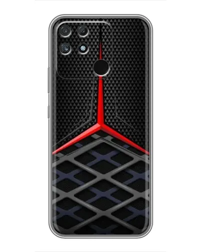 Чехол для Realme NARZO 30A с картинкой «Mercedes Carbon Grid» Чехол для Realme NARZO 30A с картинкой «Mercedes Carbon Grid»