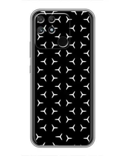 Чехол для Realme NARZO 30A с картинкой «Mercedes паттерн звезд» Чехол для Realme NARZO 30A с картинкой «Mercedes паттерн звезд»