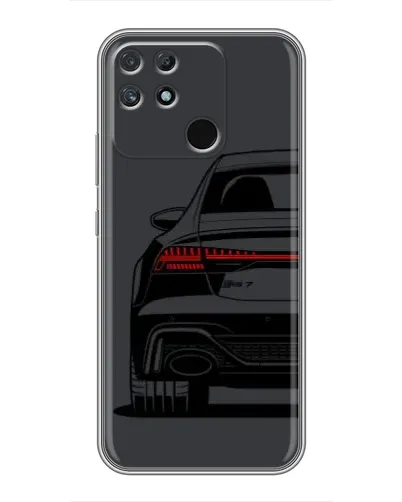 Чехол для Realme NARZO 30A с картинкой «Задняя часть Audi — арт» Чехол для Realme NARZO 30A с картинкой «Задняя часть Audi — арт»
