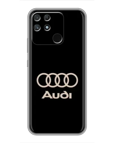 Чехол для Realme NARZO 30A с картинкой «Audi — золотой логотип» Чехол для Realme NARZO 30A с картинкой «Audi — золотой логотип»