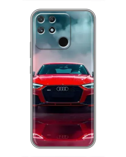 Чехол для Realme NARZO 30A с картинкой «Audi RS — красный стиль» Чехол для Realme NARZO 30A с картинкой «Audi RS — красный стиль»
