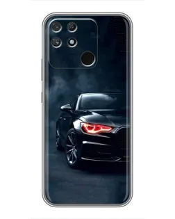 Чехол для Realme NARZO 30A с картинкой «Audi — хищный взгляд»