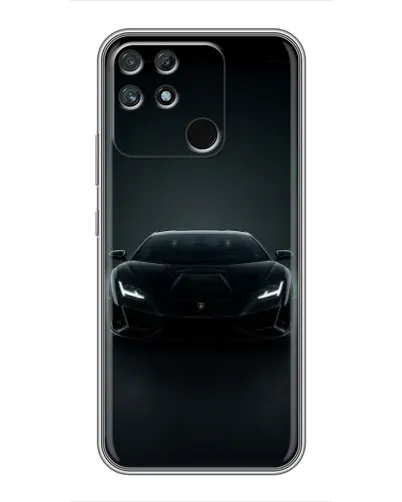 Чехол для Realme NARZO 30A с картинкой «Черный Lamborghini Aventador» Чехол для Realme NARZO 30A с картинкой «Черный Lamborghini Aventador»