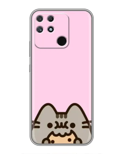 Чехол для Realme NARZO 30A с картинкой «Pusheen и печенье» Чехол для Realme NARZO 30A с картинкой «Pusheen и печенье»