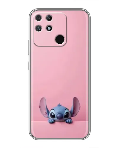 Чехол для Realme NARZO 30A с картинкой «Stitch выглядывает»