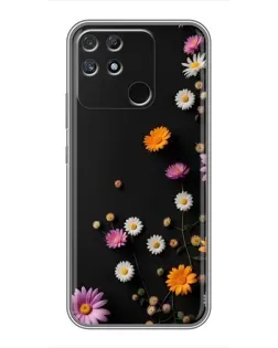 Чехол для Realme NARZO 30A с картинкой «Цветочная композиция» Чехол для Realme NARZO 30A с картинкой «Цветочная композиция»