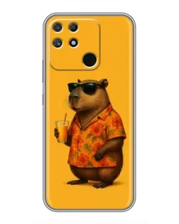 Чохол для Realme NARZO 30A з картинкою «Капібара на відпочинку» Чохол для Realme NARZO 30A з картинкою «Капібара на відпочинку»