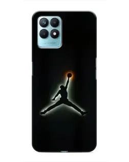Чехол для Realme NARZO 50 с картинкой «Jordan Gradient Logo» Чехол для Realme NARZO 50 с картинкой «Jordan Gradient Logo»
