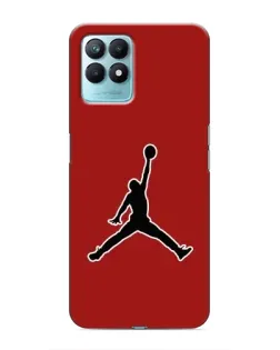 Чехол для Realme NARZO 50 с картинкой «Jordan Red Back» Чехол для Realme NARZO 50 с картинкой «Jordan Red Back»