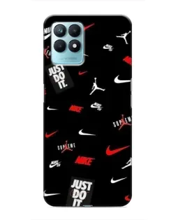Чехол для Realme NARZO 50 с картинкой «Nike Mix Pattern» Чехол для Realme NARZO 50 с картинкой «Nike Mix Pattern»