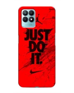 Чехол для Realme NARZO 50 с картинкой «Nike Just Do It» Чехол для Realme NARZO 50 с картинкой «Nike Just Do It»
