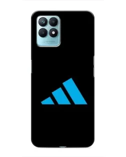 Чехол для Realme NARZO 50 с картинкой «Adidas Cyan Logo»