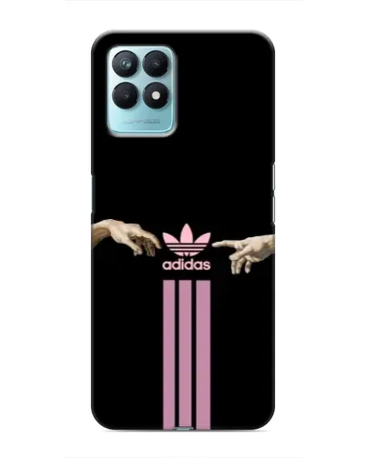 Чехол для Realme NARZO 50 с картинкой «Adidas Hands»