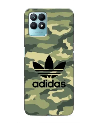 Чехол для Realme NARZO 50 с картинкой «Милитари стиль Adidas»