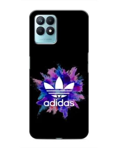 Чехол для Realme NARZO 50 с картинкой «Взрыв красок Adidas»