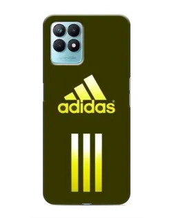 Чехол для Realme NARZO 50 с картинкой «Оливковый градиент Adidas»