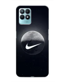 Чехол для Realme NARZO 50 с картинкой «Nike в стиле граффити»