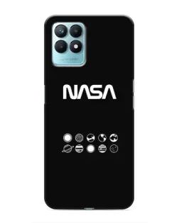 Чехол для Realme NARZO 50 с картинкой «NASA — технический принт» Чехол для Realme NARZO 50 с картинкой «NASA — технический принт»