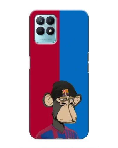 Чехол для Realme NARZO 50 с картинкой «Bored Ape — фанат Барсы» Чехол для Realme NARZO 50 с картинкой «Bored Ape — фанат Барсы»