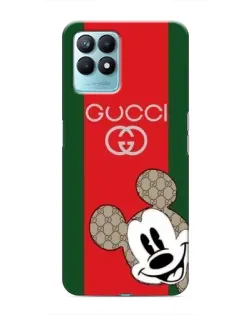Чехол для Realme NARZO 50 с картинкой «Gucci — полосы и Микки» Чехол для Realme NARZO 50 с картинкой «Gucci — полосы и Микки»