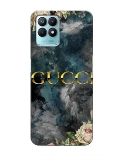Чехол для Realme NARZO 50 с картинкой «Абстрактные цветы Gucci» Чехол для Realme NARZO 50 с картинкой «Абстрактные цветы Gucci»