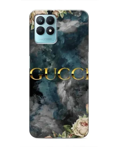 Чехол для Realme NARZO 50 с картинкой «Абстрактные цветы Gucci» Чехол для Realme NARZO 50 с картинкой «Абстрактные цветы Gucci»