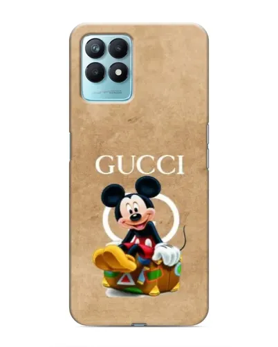 Чехол для Realme NARZO 50 с картинкой «Микки Маус Gucci — крафт» Чехол для Realme NARZO 50 с картинкой «Микки Маус Gucci — крафт»