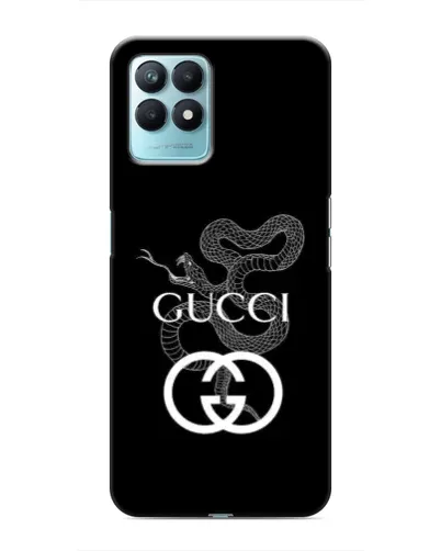 Чехол для Realme NARZO 50 с картинкой «Gucci — серебряная змея» Чехол для Realme NARZO 50 с картинкой «Gucci — серебряная змея»