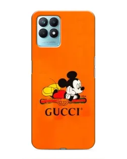 Чехол для Realme NARZO 50 с картинкой «Микки Маус Gucci — оранж» Чехол для Realme NARZO 50 с картинкой «Микки Маус Gucci — оранж»
